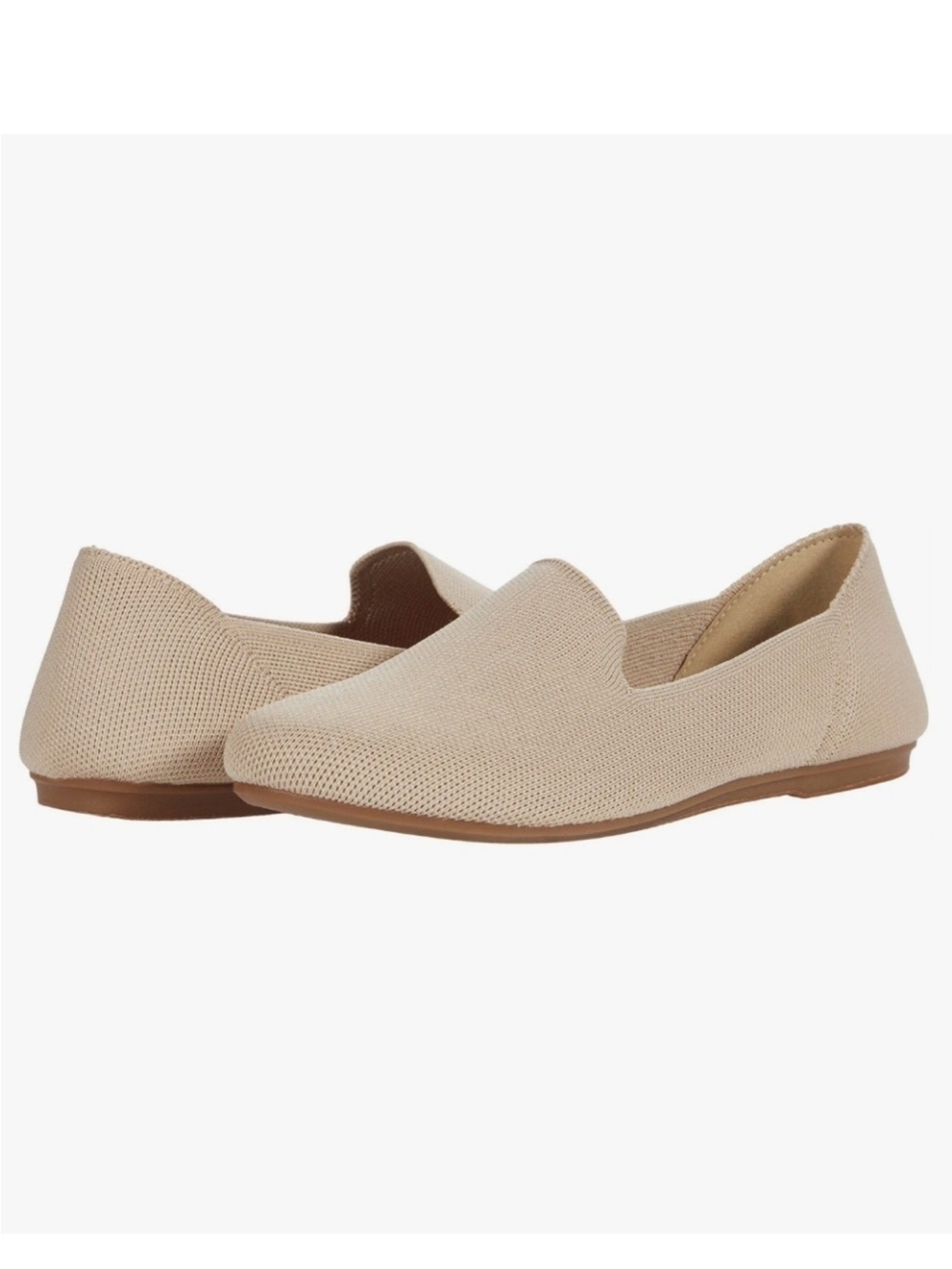 Steve Madden Sabin Slip-On Flats in Natural